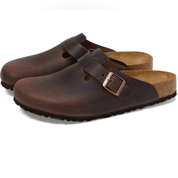Birkenstock Men's Boston BS - Regular Width - Picture 1 of 4